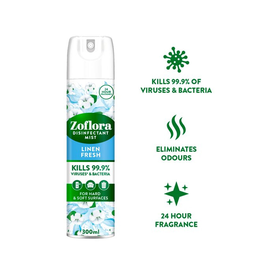 Buy Zoflora - Linen Fresh - Aerosol Mist 300ml online