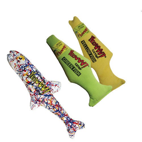 Buy Yeowww! Catnip Fish Cat Toy - Pollock 11