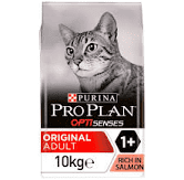 Buy Purina Pro Plan Adult Cat with Salmon Dry 10kg online