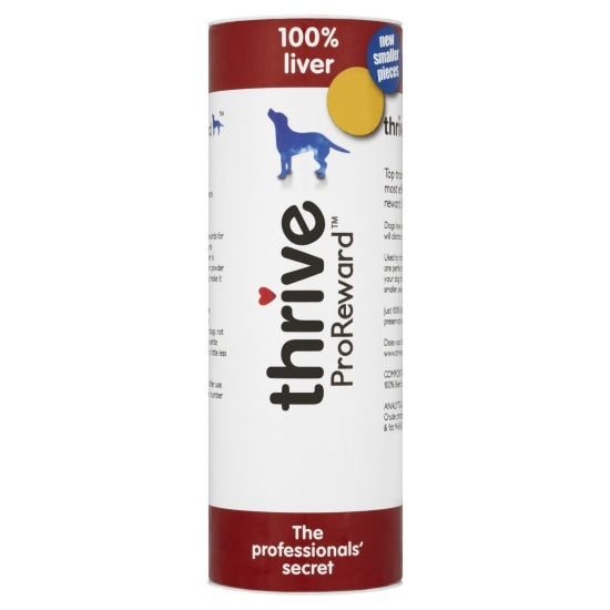 Buy Thrive Pro Reward Beef Liver Treats for Dogs - Maxi Tube - 500g online