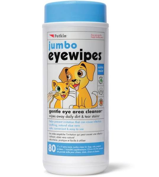 Buy Petkin Pet Jumbo Eye Wipes online