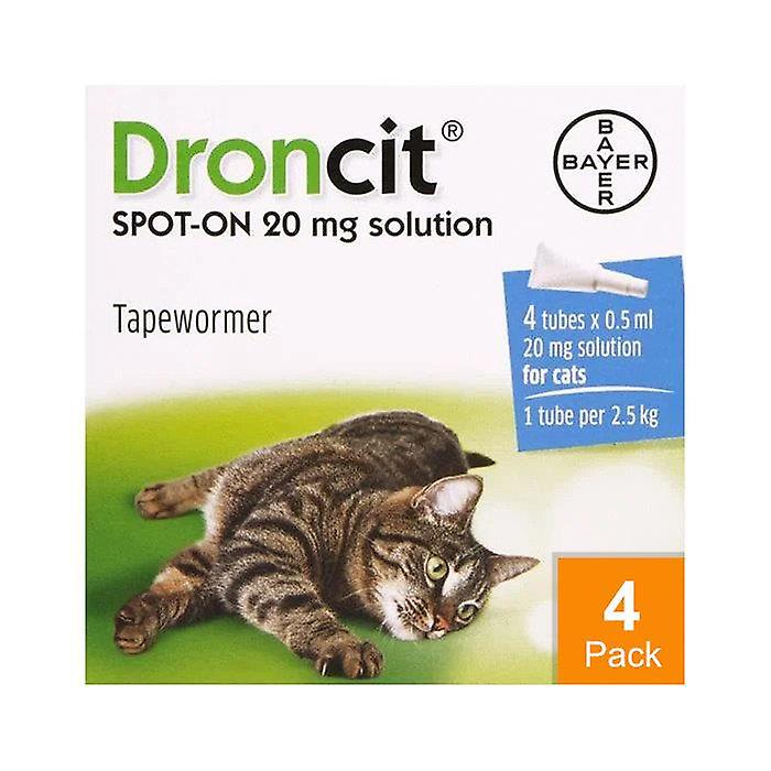 Buy Droncit Spot-On 20 mg Solution, pk4 online