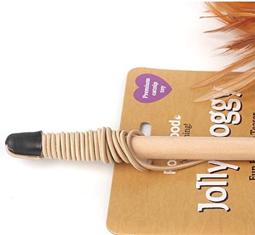 Buy Jolly Moggy Catnip Feather Teaser online