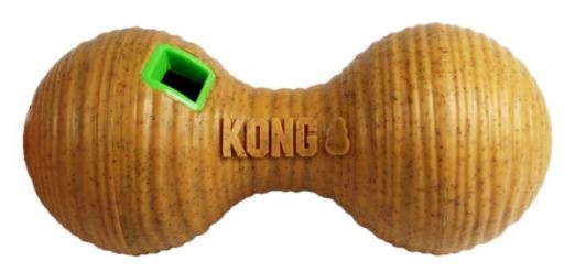 Buy KONG Bamboo Feeder Dumbbell Refillable Dog Toy online