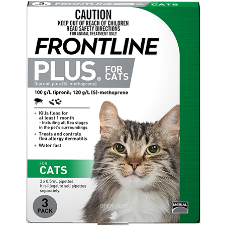 Buy Frontline Plus Spot On Cat, pk6 online