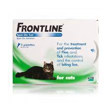 Buy Frontline Spot On Cat 10% w/v Spot On Solution - AVM GSL, pk1 online