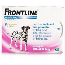 Buy Frontline Spot On Dog 10% w/v Spot On Solution, pk1 online