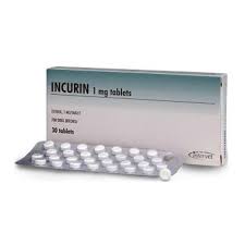 Buy INCURIN® 1 mg tablet, pk30 online