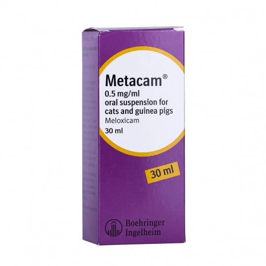 Buy Metacam 0.5 mg/ml oral suspension for cats and guinea pigs, 15ml online