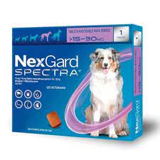 Buy NexGard Spectra Chewable Tablets for Dogs, pk3 online