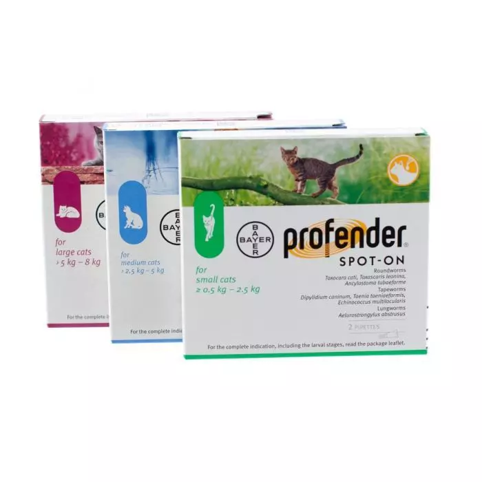 Buy Profender Spot-on Solution for Cats, pk2 online