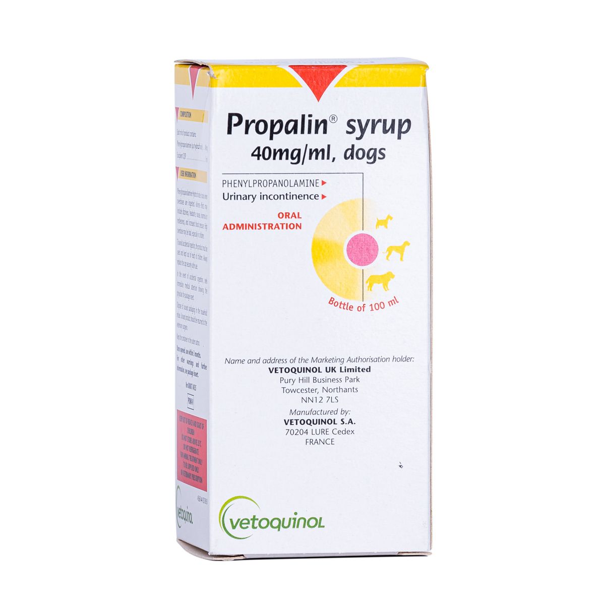 Buy Propalin™ Syrup, 40mg/ml for Dogs, 30ml online