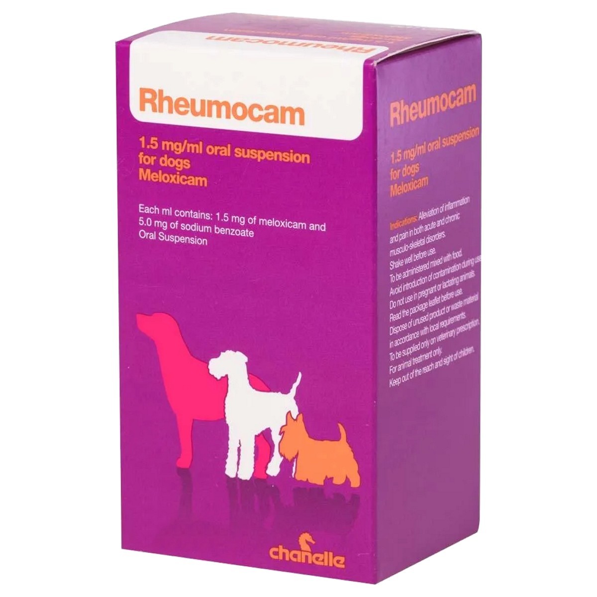 Buy Rheumocam 1.5 mg/ml oral suspension for dogs, 42ml online