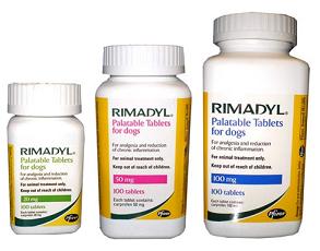 Buy Rimadyl Palatable Tablets 20 mg, 50 mg & 100 mg, pk100 online