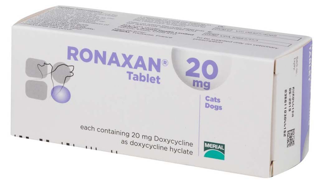 Buy Ronaxan 20mg, 100mg Tablet, pk100 online