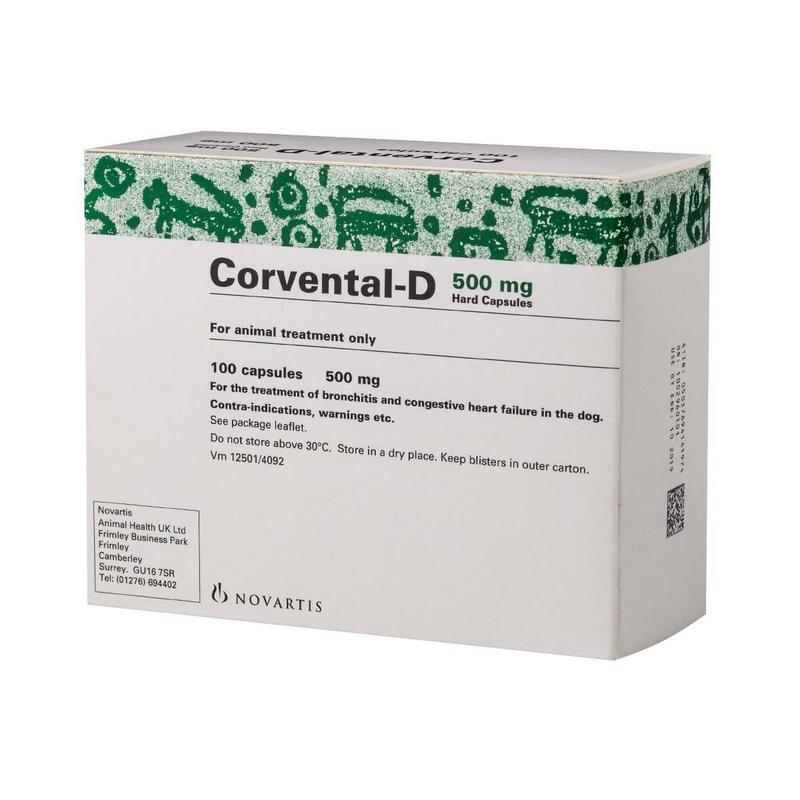 Buy 500mg Corvental-D Capsule - per Capsule, pk100 online